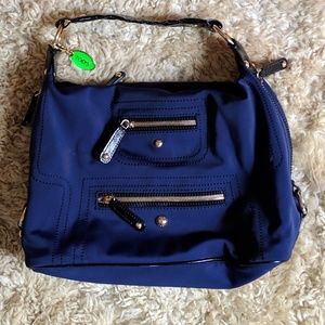 TOD'S Pashmy Navy bag